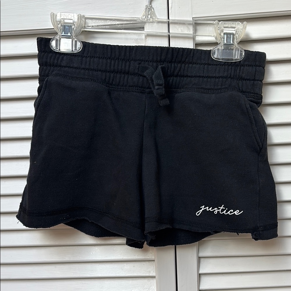 Justice Black Girls size 10 Shorts